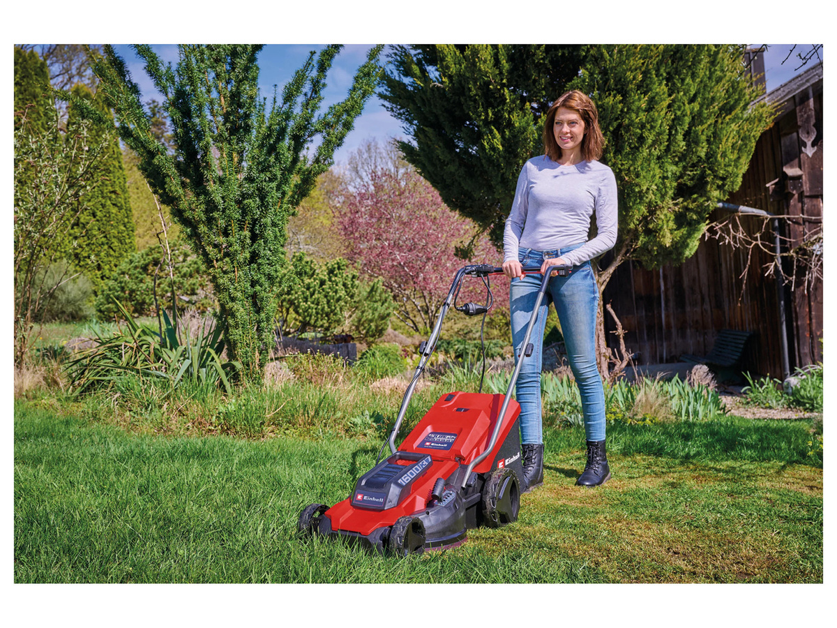 Einhell GC-EM 1600/37 Elektro-Rasenmäher mit 1600W und 37 cm Schnittbreite - Bild 2