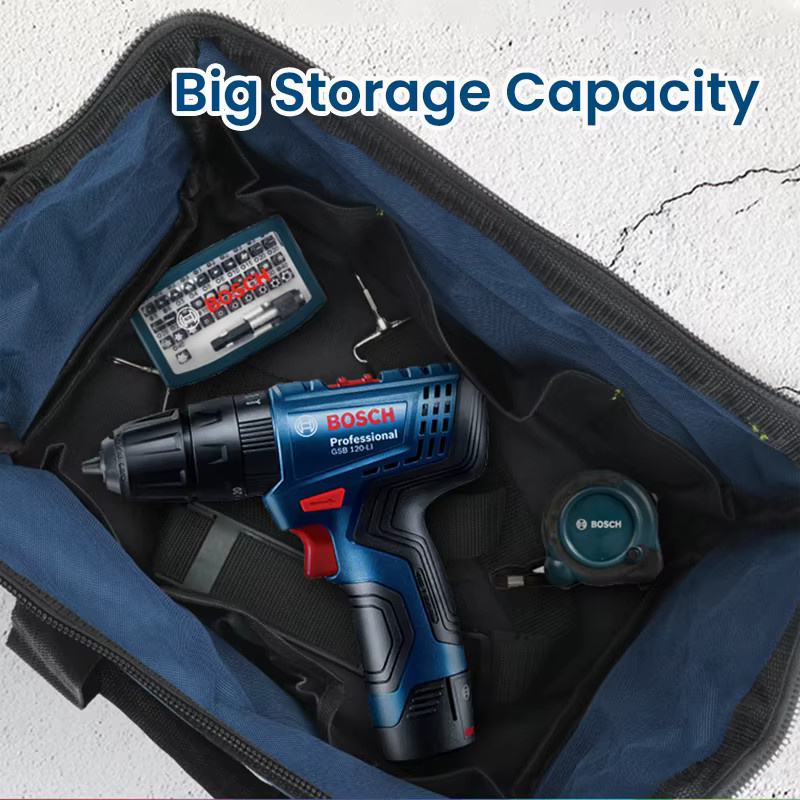 Bosch Multifunktionale Werkzeugtasche, wasserdichte und verdickte Aufbewahrungstasche für Handwerkzeuge - Bild 3