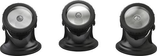 Pontec 90328 LED Teichbeleuchtung warmweiß, unterwasser tauchbar, schwarz - Bild 1