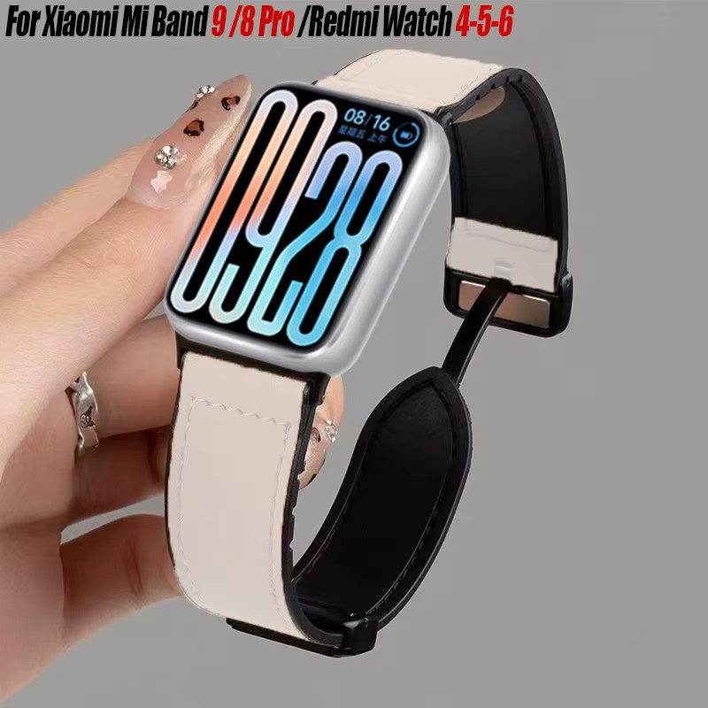 Xiaomi Uhrenarmband Leder-Silikon, Magnetisch, Unisex - Bild 2