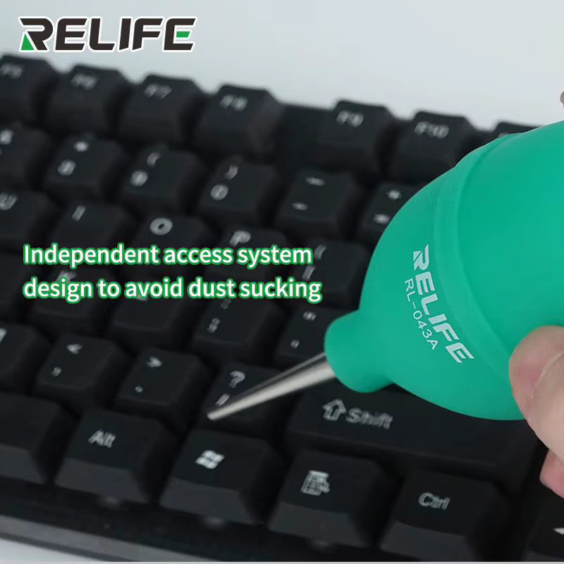 RELIFE Luftgebläsepumpe in Blau für Handy, Tastatur und Kamera zur Staubentfernung - Bild 3
