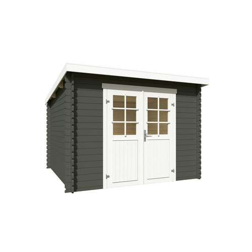 Lasita Maja Gartenhaus San Jose in Grüngrau, B/H/T: 295 x 313,9 x 211 cm - Bild 3