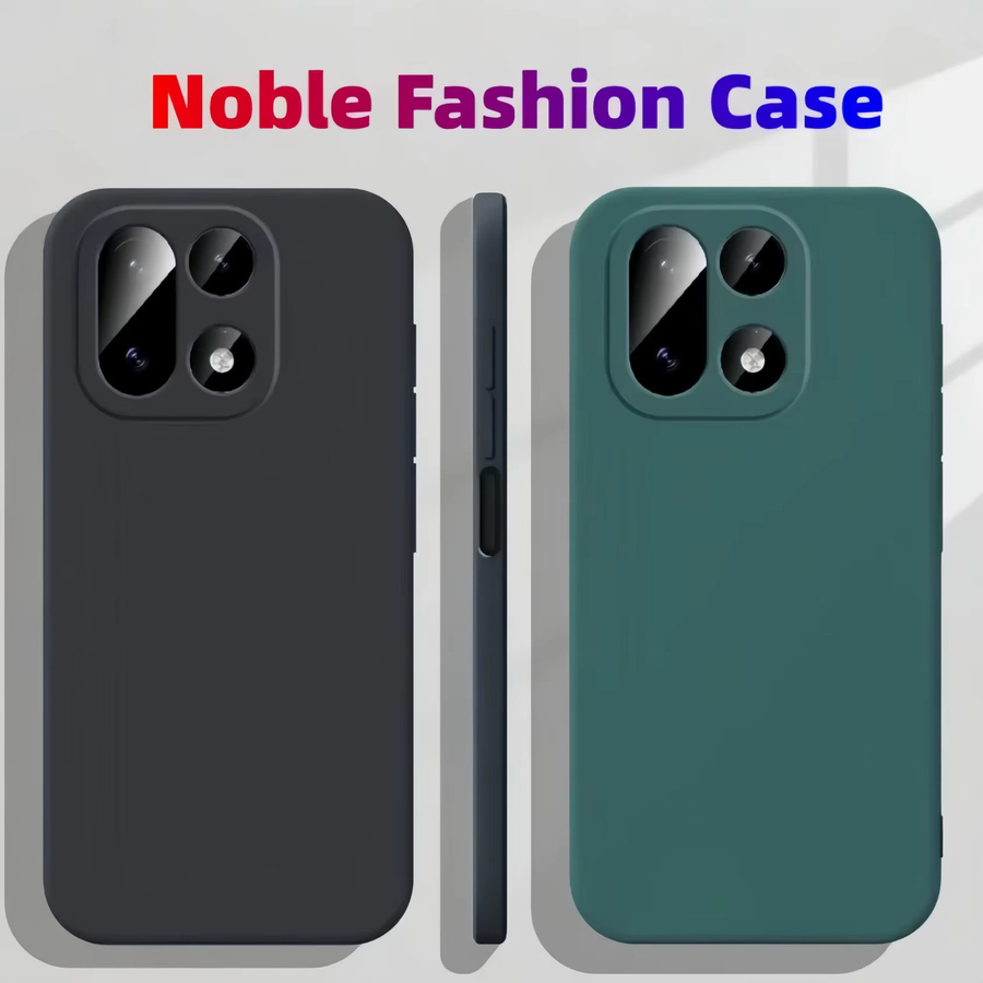 Stoßfeste Schutzhülle aus Flüssigsilikon für OnePlus 15 in Grün oder Schwarz - Bild 3