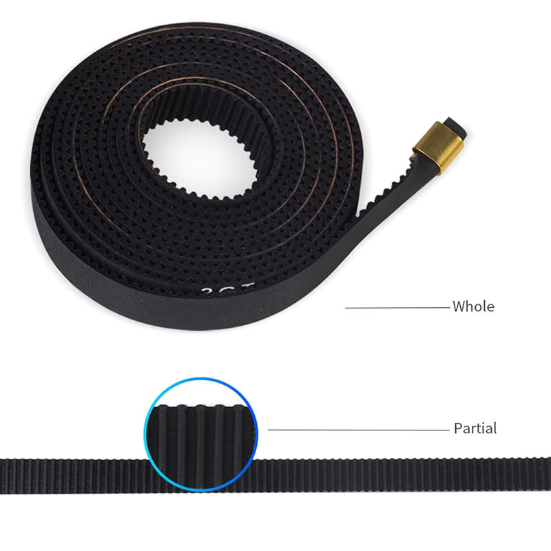 Creality Ender 3 V3 KE und SE Synchronriemen-Set für X-Achse, Y-Achse und Ringzahnriemen in Schwarz - Bild 3