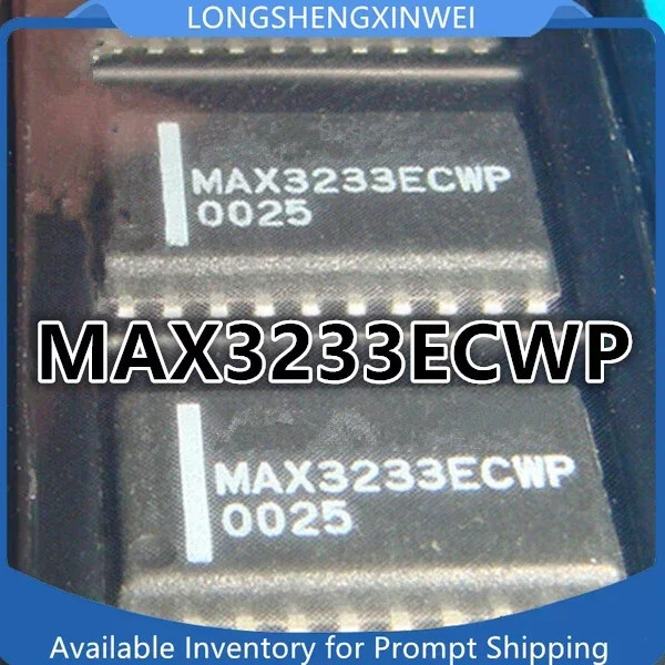 Original MAX3233ECWP MAX3233 IC in SOIC Gehäuse, Farbe: Schwarz - Bild 1