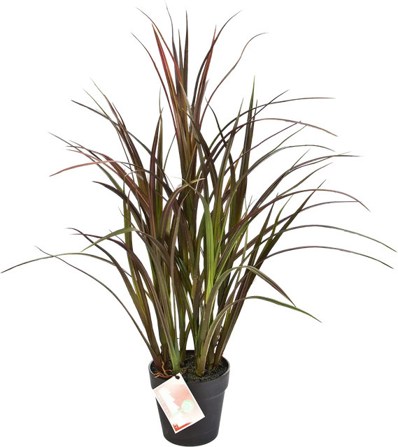 Aplanta Künstliches Gras Rote Oceane, Höhe: 75 cm, Farbe: Rot - Bild 1