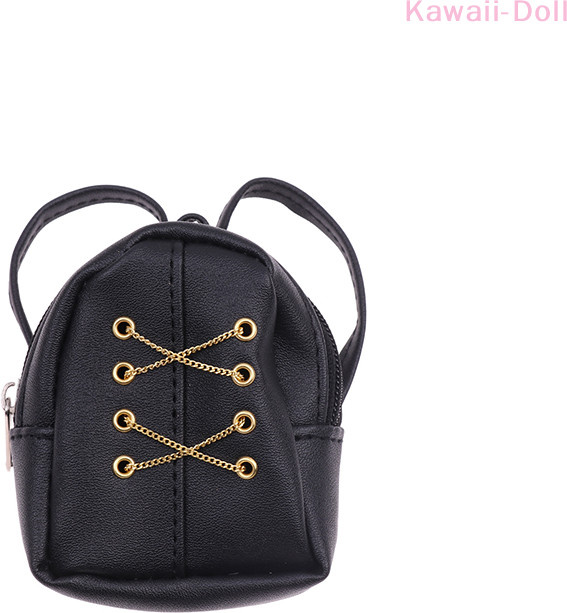 DIAPER&CORED Miniatur Rucksack Kette Tasche, Zubehör, Schwarz - Bild 1