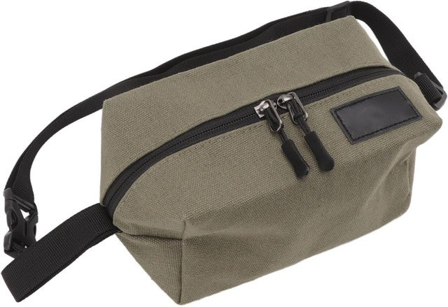 Outdoor Camping Taschentuchspenderbox aus Canvas in Grün für Zelt, Haus und Büro - Bild 1