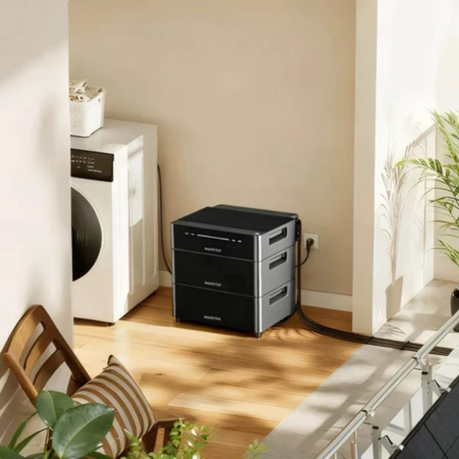 Marstek Venus-D 4kW 4MPPT Balkon-ESS Solarspeichersystem mit 2,2kW AC-Kopplung, Plug-and-Play und KI-Smart-Backup, erweiterbar bis zu 15,36kWh - Bild 2
