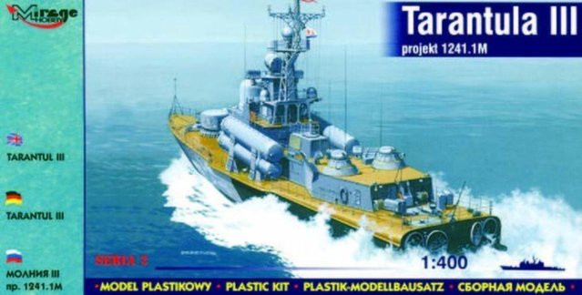 Mirage Hobby Tarantul III 1241.1M Raketenboot, 1:400 - Bild 1
