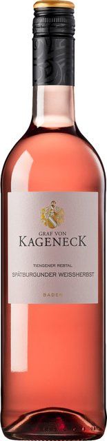 Badischer Winzerkeller eG Tiengener Rebtal Roséwein, Pinot Noir, Baden, 2023, halbsüß, 0,75 l - Bild 1