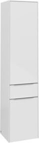 Villeroy & Boch Hochschrank Subway 3.0 in Weiß Hochglanz, B/T/H: 40 x 36,2 x 171 cm - Bild 1