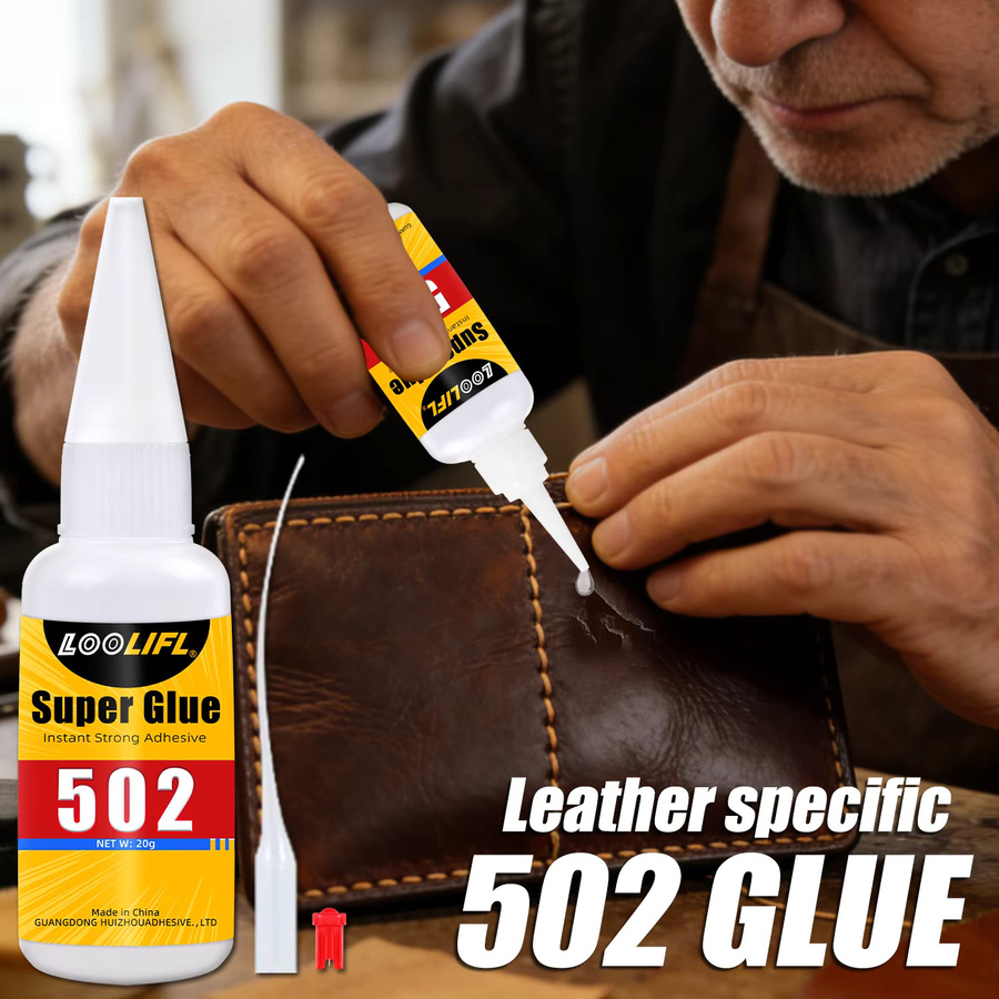 LOOIFL 502 Sekundenkleber Cyanacrylat für Metall, Holz, Leder und Keramik, weiß - Bild 2