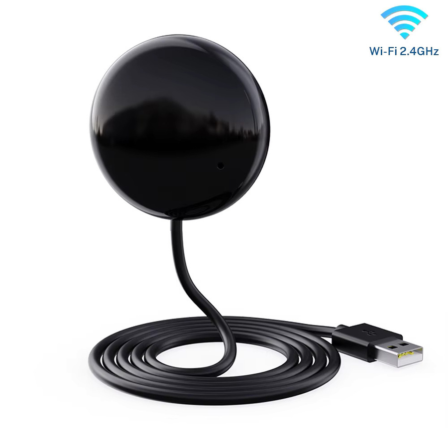 Tuya WiFi IR-Fernbedienung für Smart Home Automation in Schwarz, universelle Infrarot-Steuerung kompatibel mit Alexa und Google Home - Bild 6