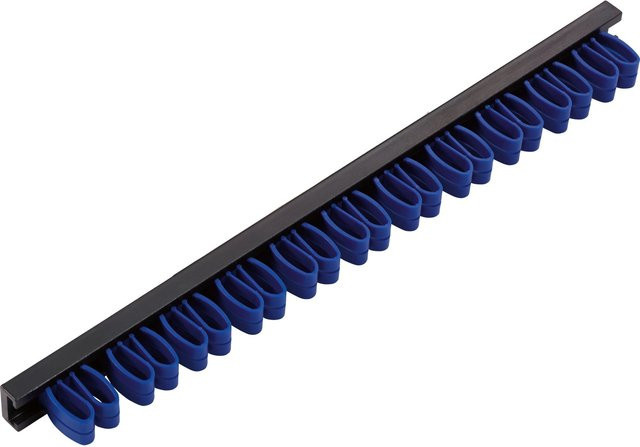 LUX-TOOLS Werkzeug-Klemmleiste Wandmontage Schwarz - Bild 1