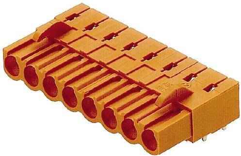 Weidmüller Buchsengehäuse-Platine BL/SL Polzahl 5 in Schwarz und Orange, 72 Stück - Bild 1