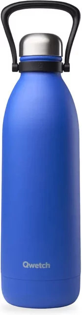 Isotherme Flasche Qwetch Inox Blau 0,8 l - Bild 1