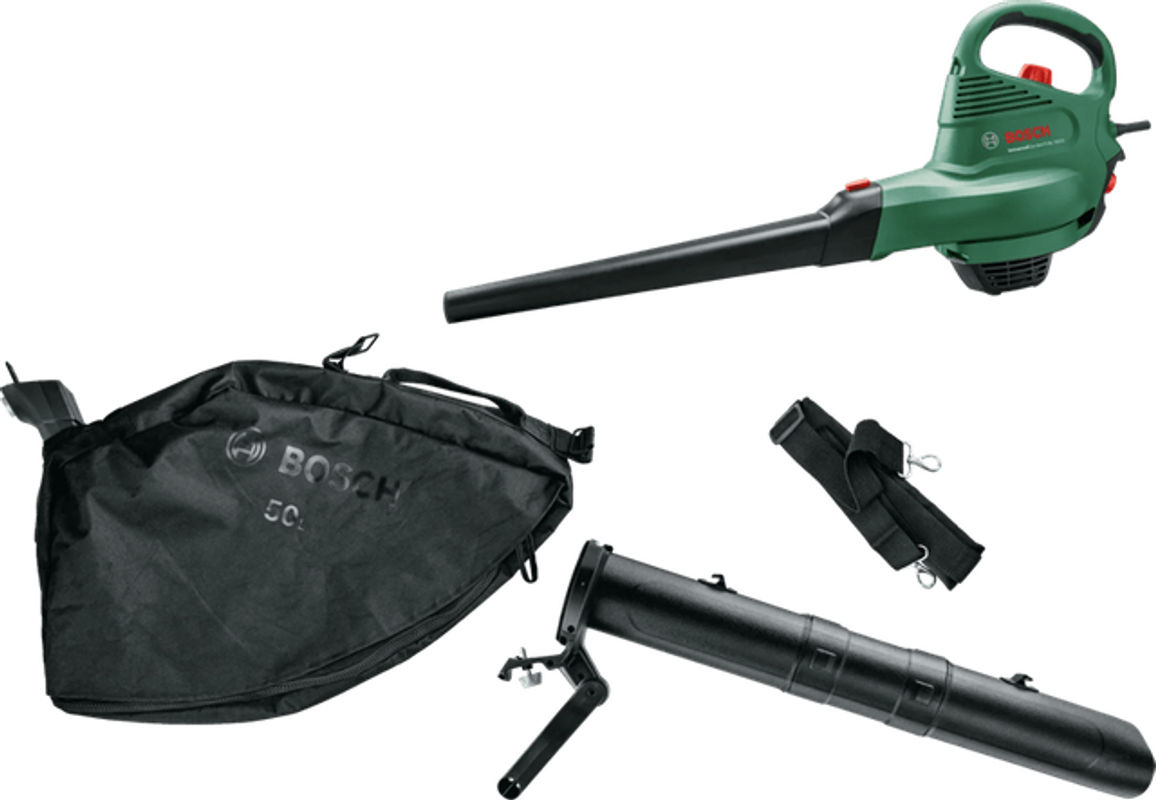 Bosch UniversalGardenTidy 3000 Gartensauger und Laubbläser in Grün/Schwarz - Bild 2