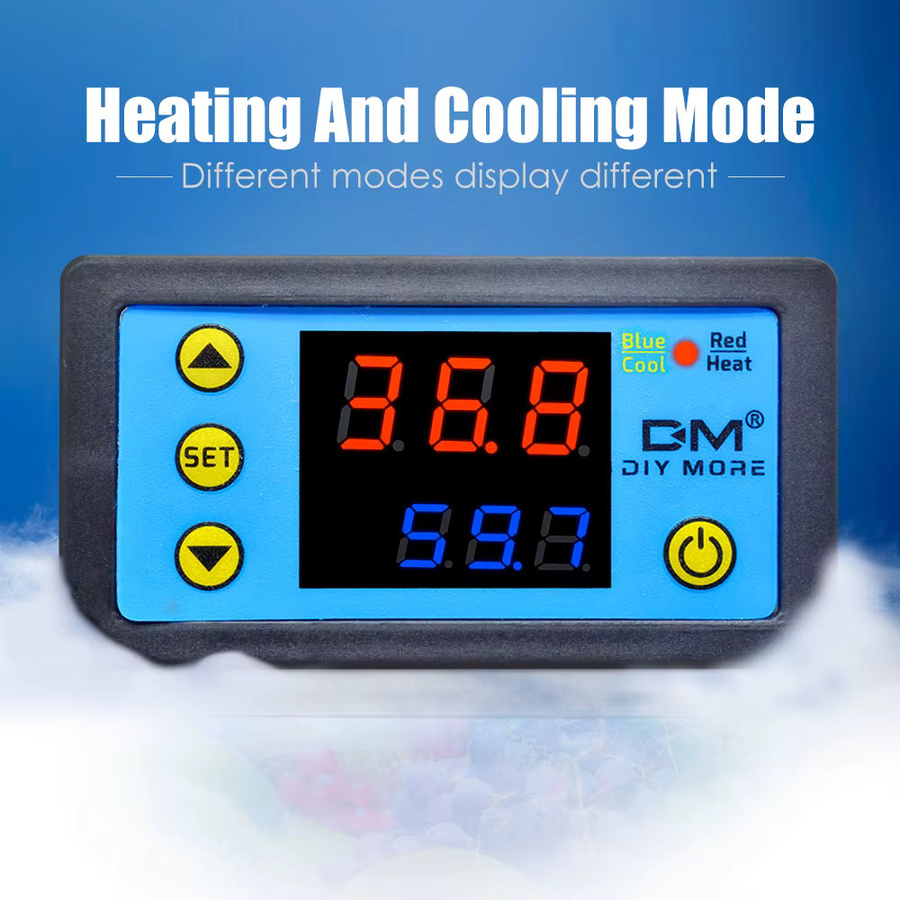Digitaler Thermostat Temperaturregler W3231 von Voktta für Inkubatoren und Temperaturmessungen, 12V 24V 110V 220V - Bild 6