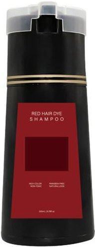 tianyaonuo Haarfärbeshampoo, Rot, 200 ml, Unisex - Bild 1