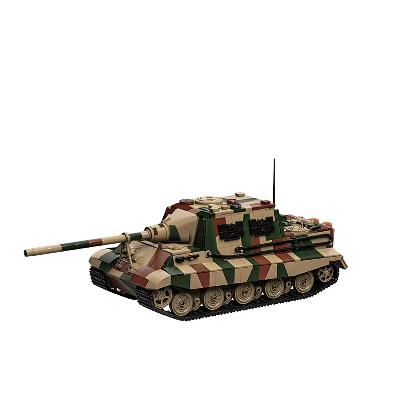 12GO Jagdtiger Militär-Panzer-Bausatz, Fahrzeug, ab 18 Jahren - Bild 5