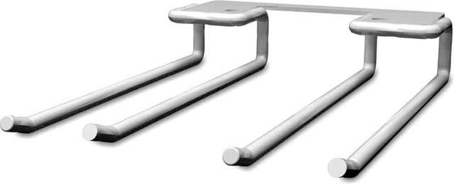 String Furniture Gläserhalter Set System aus Metall in Weiß, Länge: 20 cm - Bild 1