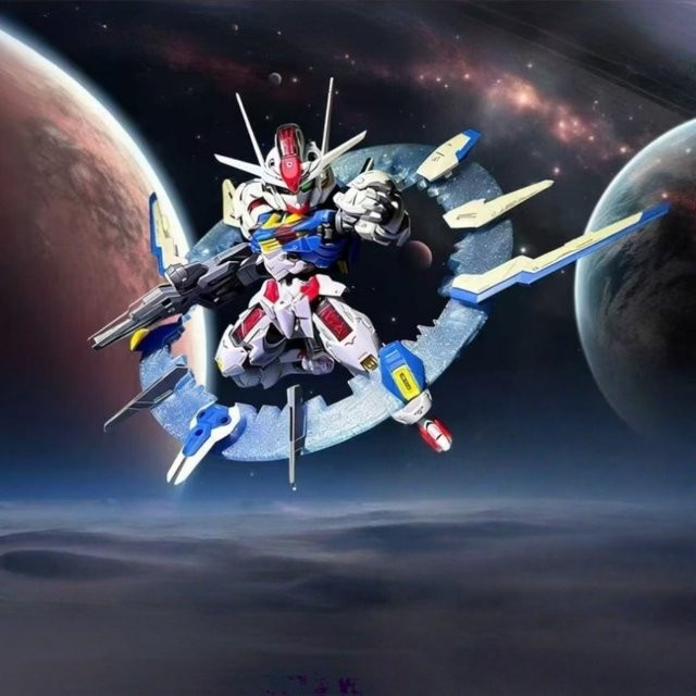 Bandai MGSD XVX-016 Aerial, Modellbausatz, Actionfigur, Roboter, Plastikmodell - Bild 1