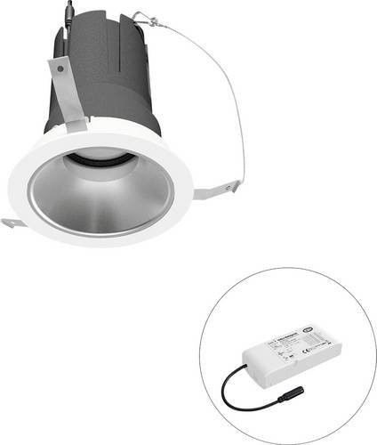 EVN LED-Deckenstrahler F01R14SM1830L55D in Weiß, rund und verstellbar - Bild 1