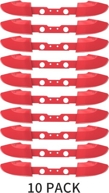 DATA FROG 10 Stück LB RB Stoßstangentasten Ersatz für Xbox One S Controller in Rot - Bild 1