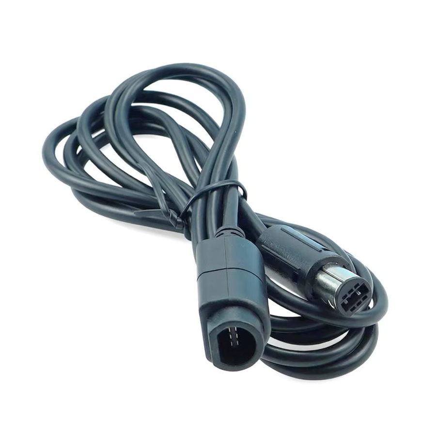 Nintendo Gamecube Controller Verlängerungskabel, 1,8 m Datenkabel für NGC Controller, Schwarz - Bild 3