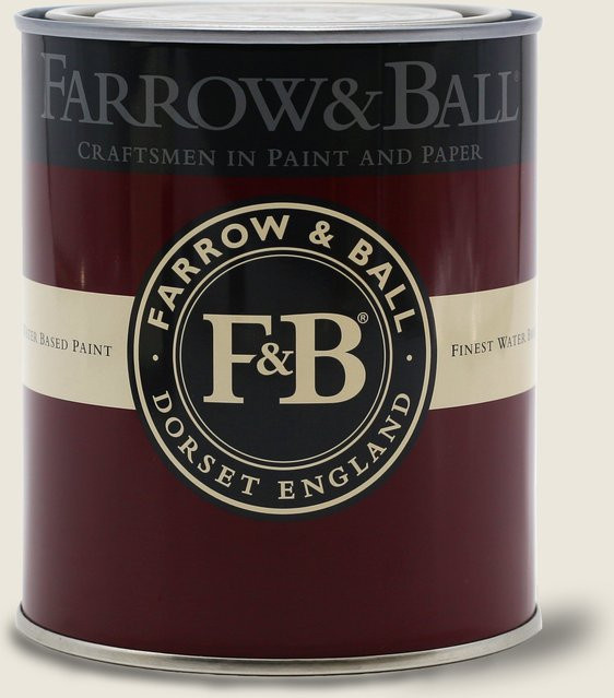 Farrow & Ball Flat Eggshell Wandfarbe Au Lait CB9 Weiß 0,75 l - Bild 1