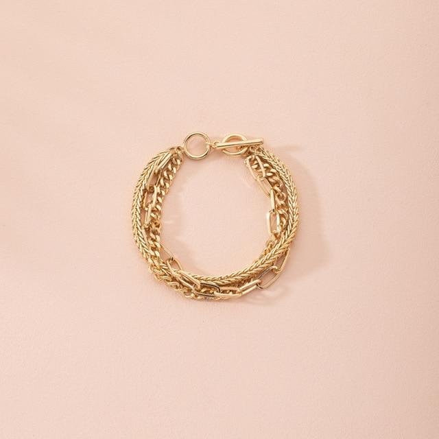 Armband Allbestart, Edelstahl, Gold, Damen - Bild 1