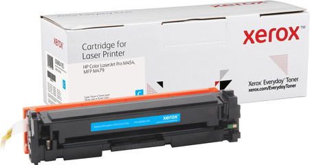Xerox Everyday Cyan Tonerpatrone kompatibel mit HP W2031A und HP 415A für HP Color LaserJet Pro M454 und MFP M479 - Bild 1