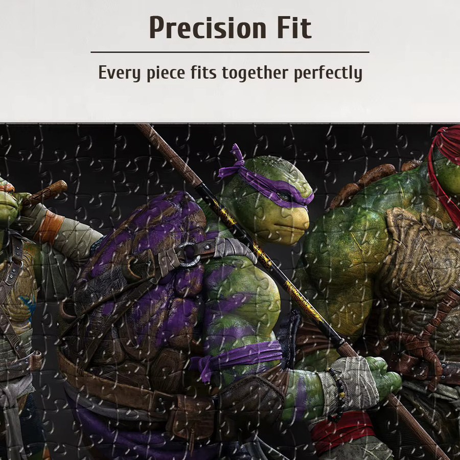 Funko Ninja Turtles Holzpuzzle, 108 Teile - Bild 3