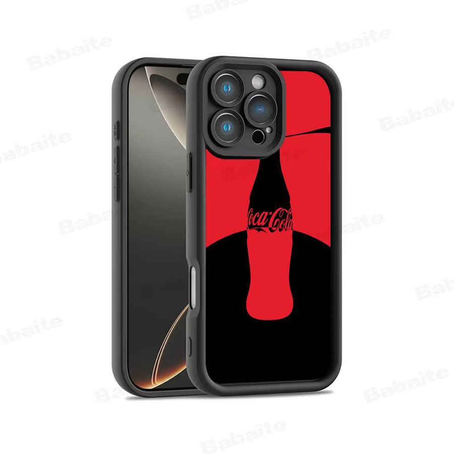 C-COCA Silikon-Handyhülle mit Logo für iPhone 17 Pro Max, 16, 15, 14, 13, 12, 11 Plus und 17 Air - Bild 5