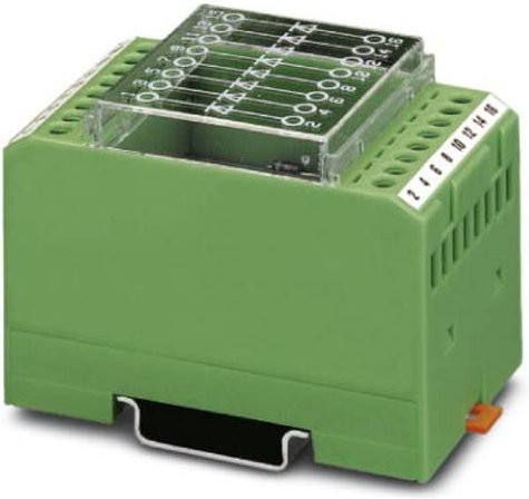 Phoenix Contact Diodenbaustein EMG 45-DIO 8M-1N5408 250 V/AC, 5 Stück, grün - Bild 1