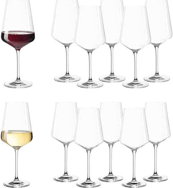 Leonardo Puccini Wein- und Sektgläser Set, 12er Pack, transparent - Bild 1