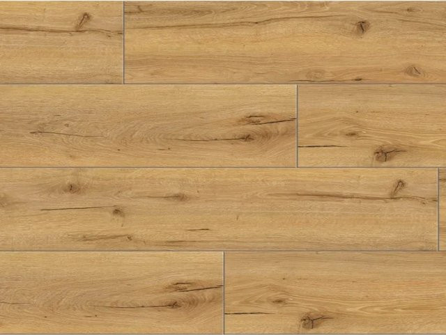 BASICfloor Klebevinyl Objekt Eiche Classic Landhausdiele in Braun mit Holzoptik - Bild 1