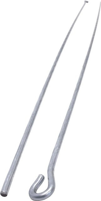 Protektor Abhängedraht aus Stahl in Silber mit Ø 6 mm Öse und 500 mm Länge für die Deckenabhängung - Bild 1