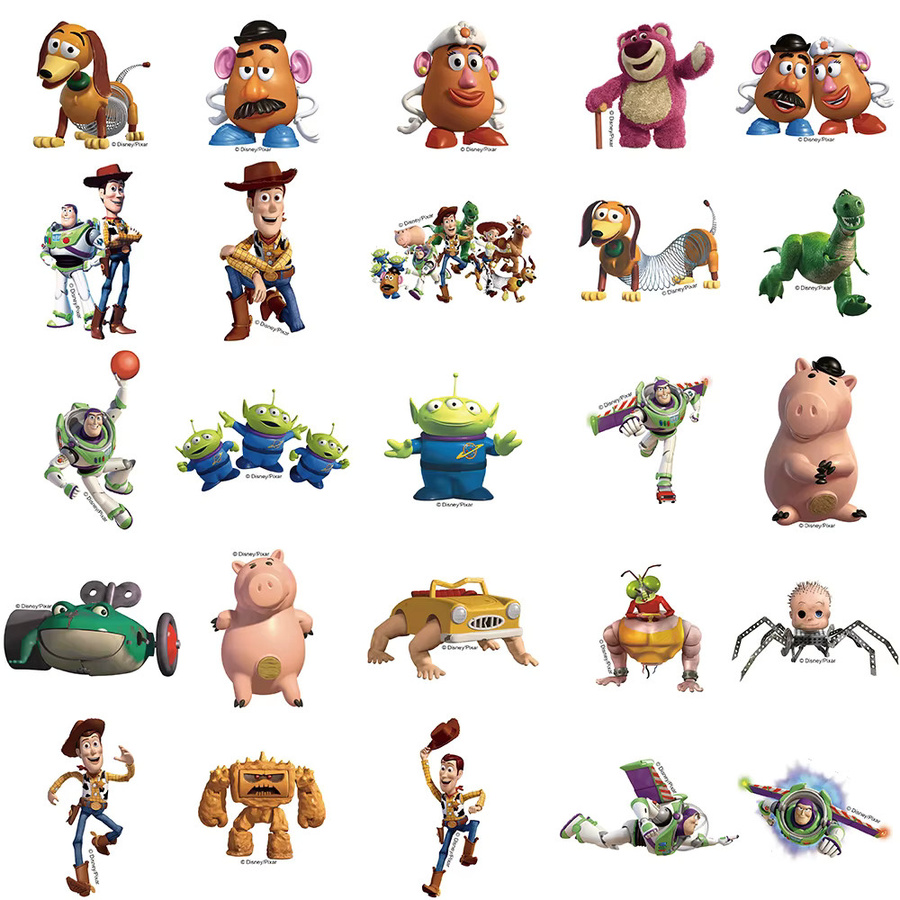 Disney Toy Story Aufkleber, Cartoon-Sticker, 10/30/50 Stück - Bild 4