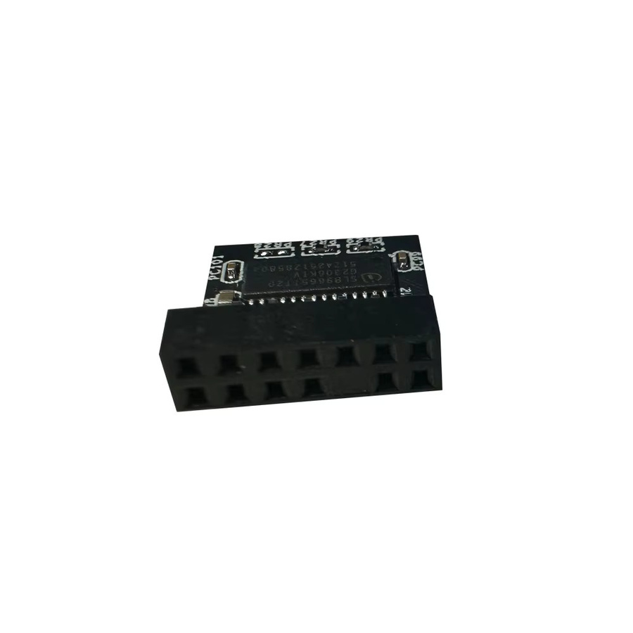 QIYIDA TPM 2.0 Modul für MSI 14-Pin LPC Anschluss, Sicherheit Modul Karte in Schwarz - Bild 2