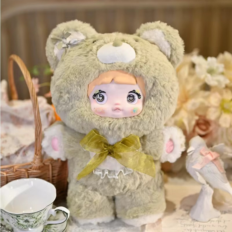 Nuomi Goodnight Bear Series Nommi 400 % Body, Plüsch Blind Box - Bild 2