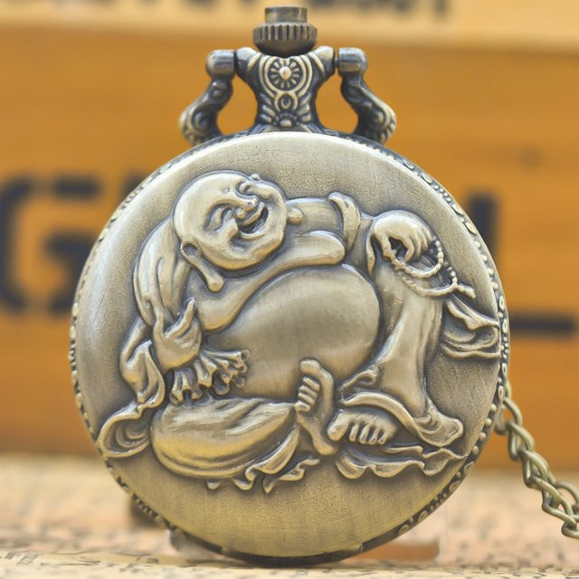 Wecin Gedenktaschenuhr, Quarz, Bronze, Unisex - Bild 1