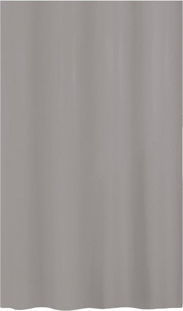 KLEINE WOLKE Duschvorhang Kito Grau B: 180 cm, H: 240 cm - Bild 1