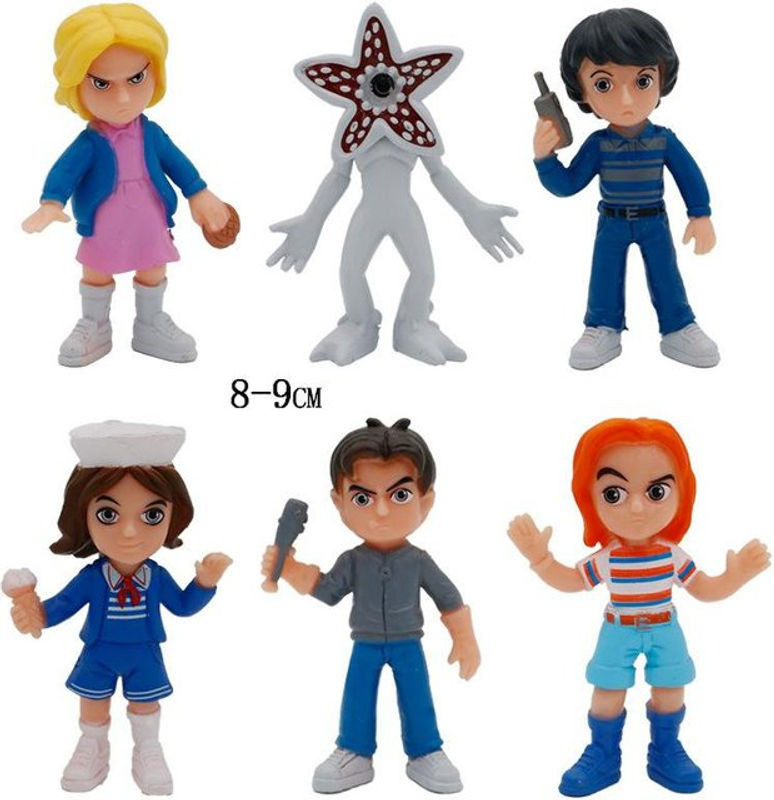 8 Stück Fashnics Q-Version Figuren Steve Monster aus PVC als Schreibtisch Dekoration inklusive Beutel - Bild 1