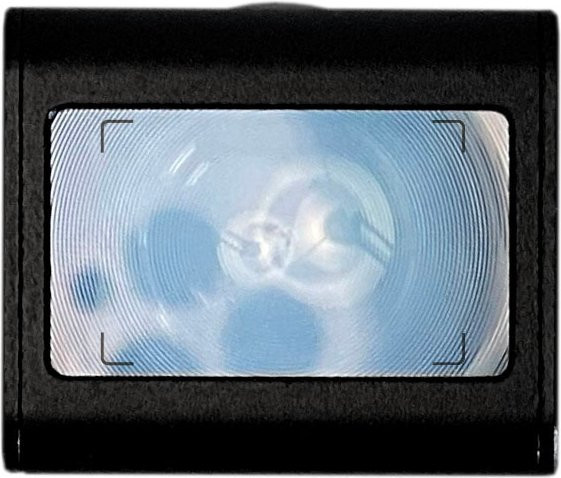 TAMLUX Metall-Taillensucher Punktvisier in Silber für Fujifilm, Sony, Nikon, Canon und Ricoh (28mm/35mm/40mm) - Bild 1