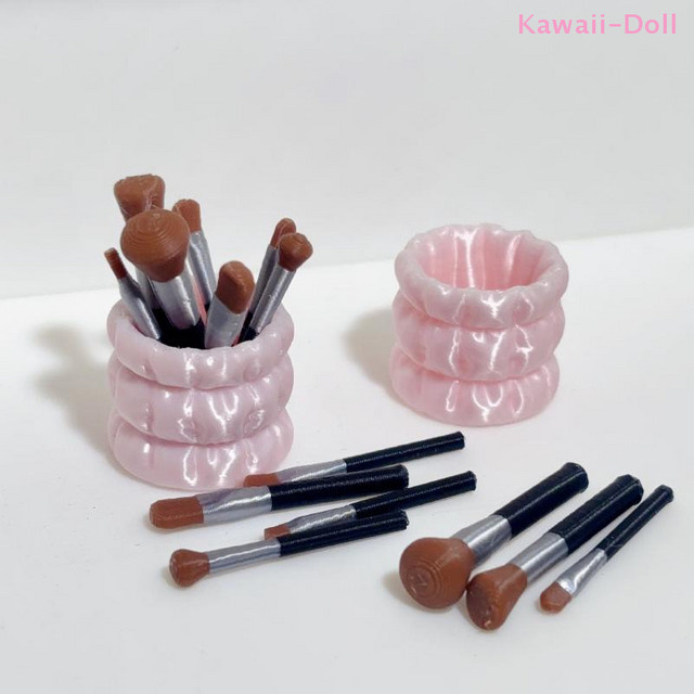 DIAPER&CORED Puppen-Simulations-Make-up-Pinsel-Stifthalter, Zubehör, 1-teiliges Set - Bild 1