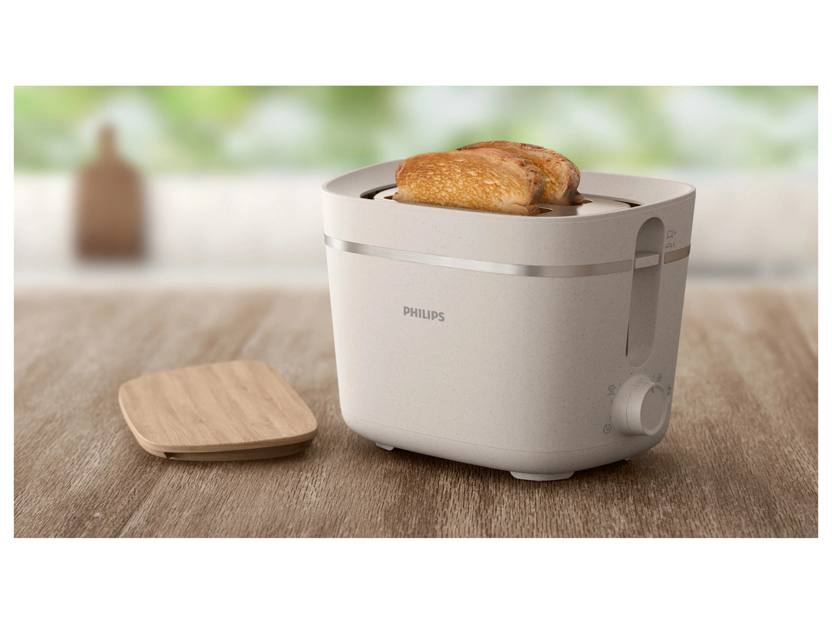 Philips Toaster Conscious Collection HD2640/10 in Seidenweiß Matt - Bild 2