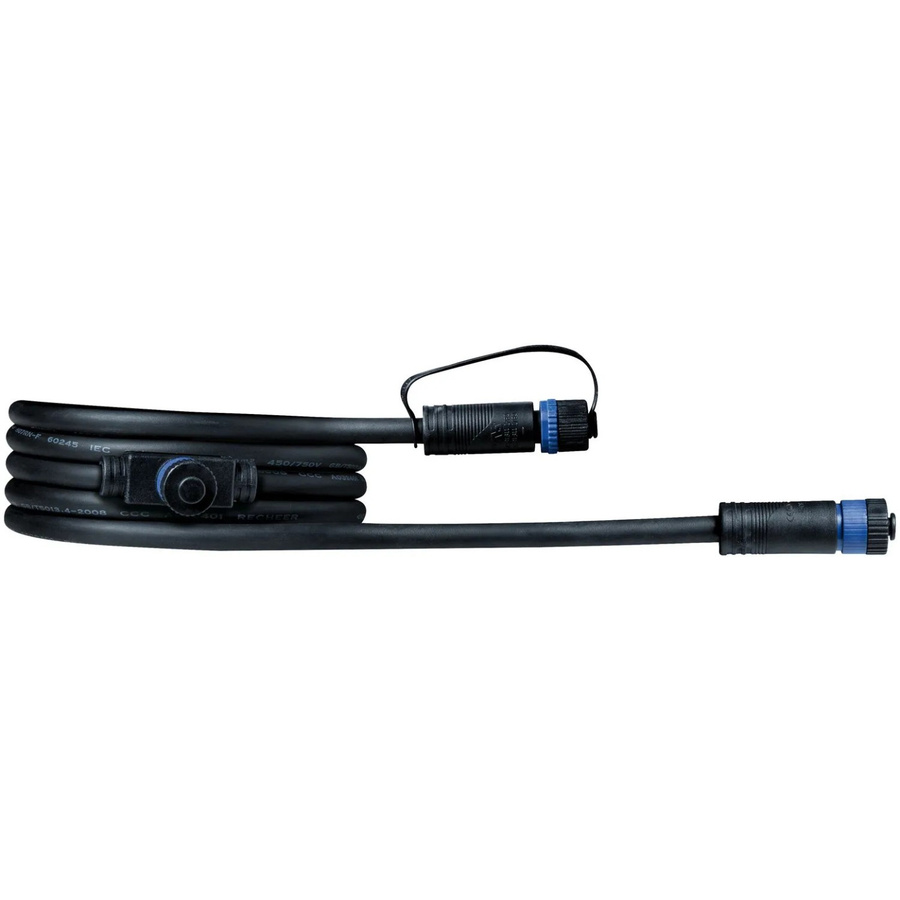 Paulmann Plug & Shine Verbindungskabel 1-in/2-out Schwarz 2 m IP68 - Bild 2