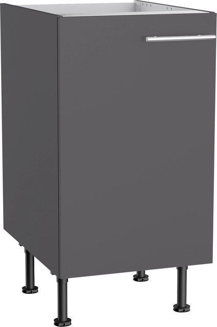 Optifit Küchen-Spülenunterschrank Ingvar in Anthrazit Matt, B/T/H: 45 x 58,4 x 87 cm - Bild 1